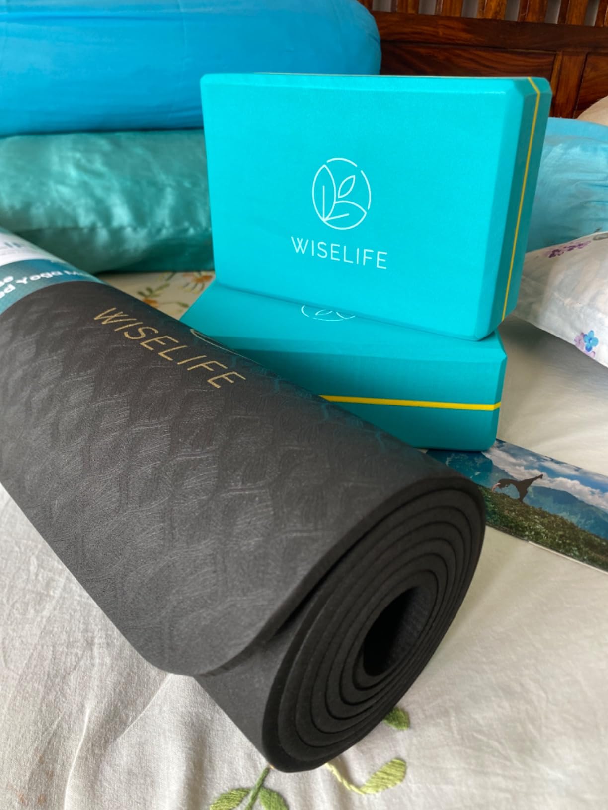 WiseLife Printed Yoga Mat